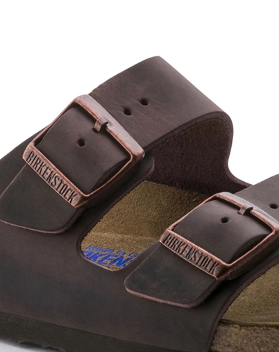Arizona Olied Leather Sandal - Habana - Birkenstock